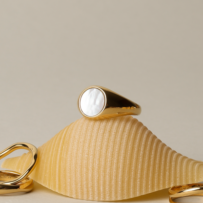 Mother Of Pearl Ring